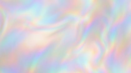 An infinite void filled with a gentle, all-pervading pearlescent glow of soft, shifting iridescent colors, like the inside of a mother-of-pearl shell, with no focal point.